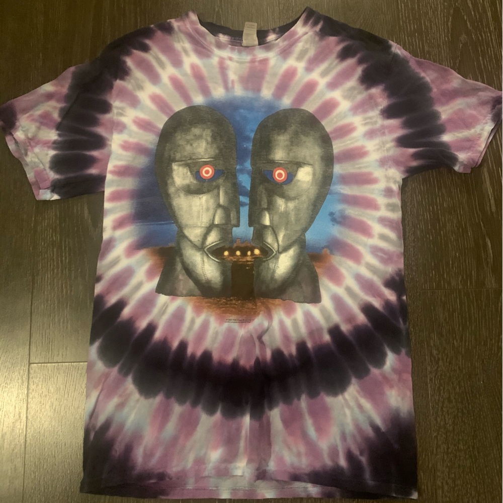 Rare pink floyd tye dye medium